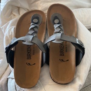 Birkenstock Grey Sandals